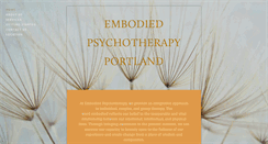 Desktop Screenshot of embodiedpsychotherapypdx.com