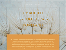 Tablet Screenshot of embodiedpsychotherapypdx.com